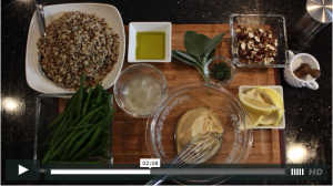 Quinoa Sage and Green Bean Salad Lynne Vea for Webiste