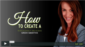 how to create a ridiculously delicious green smoothie