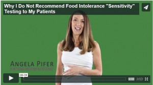 Angela Pifer - Why I Do Not Recommend Food Sensitivity Testing - NNW